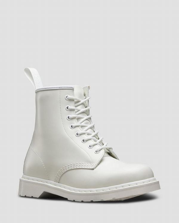 Dr Martens Dámské Kotníkové Boty Mono 1460 Bílé, CZ-018326